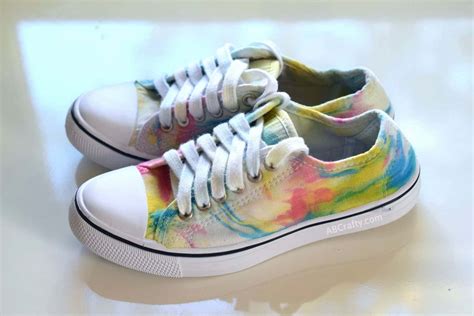 ab tie dye shoes.